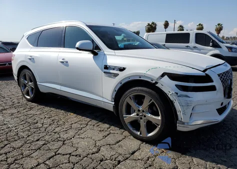 2022 Genesis Gv80 Base from USA, damaged, VIN KMUHCESC3NU084889